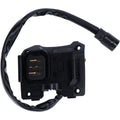 SHIMANO Kabelsteckereinheit BM-E8016 600 mm für E-Bike Systeme, schwarzer Stecker mit Kabel.
