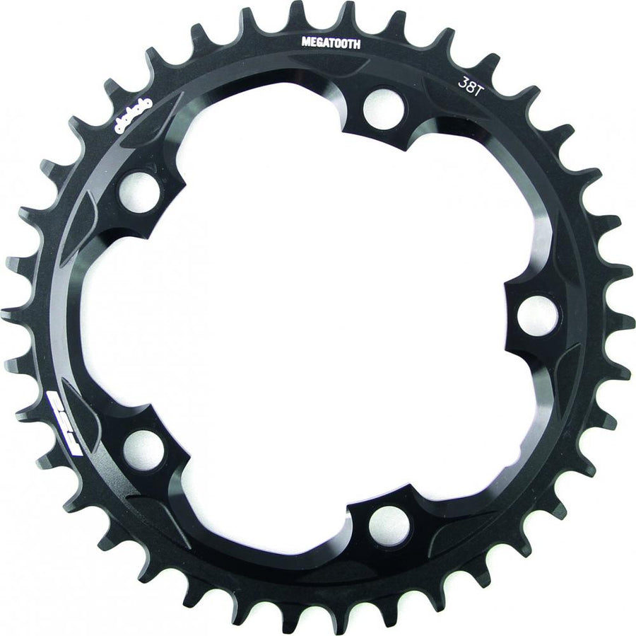 FSA Kettenblatt Road Super Megatooth 5-Arm 110 mm x 42 T Schwarz - sicherer 1x-Antrieb