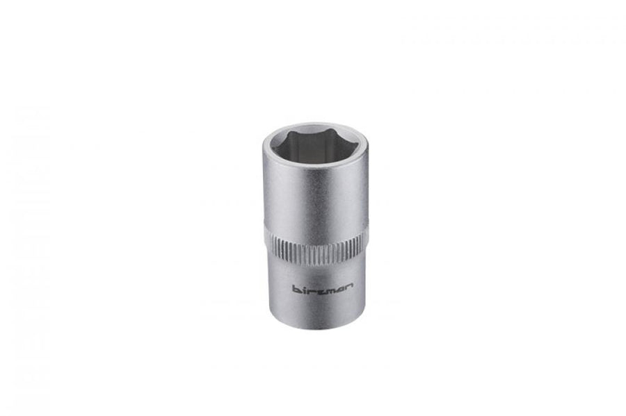 Birzman 1/2 Zoll Steckschlüssel 6-Kant 14 mm Silber - Fahrradwerkzeug für Profis