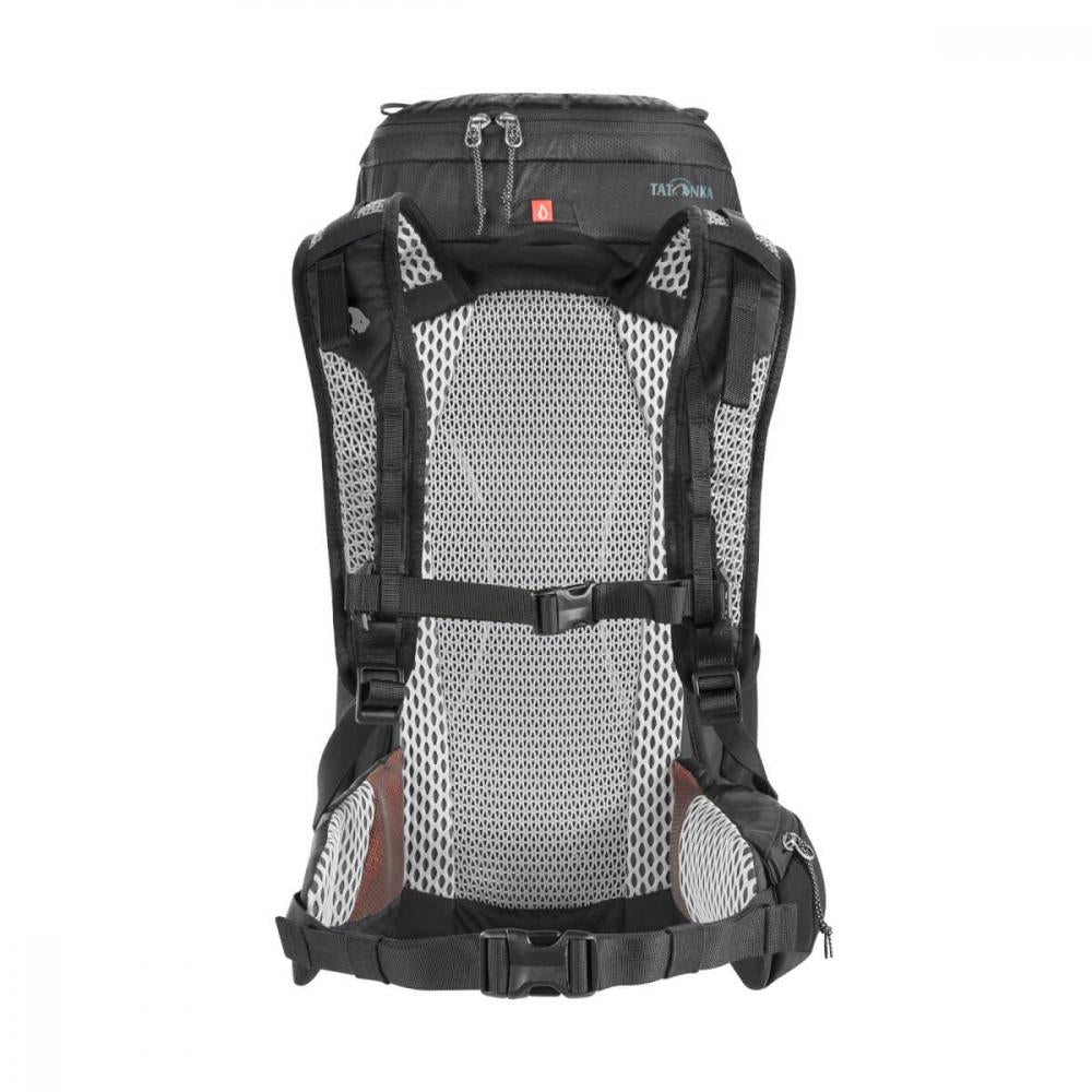 Tatonka Hike Pack 32 Unisex Wanderrucksack 32L mit belüftetem Netzrücken, Rückansicht.