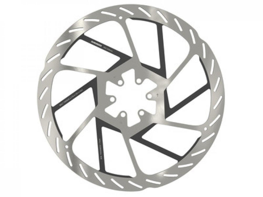 SRAM Bremsscheibe HS2 6-Loch 220 mm - maximale Bremsleistung und Wärmeableitung