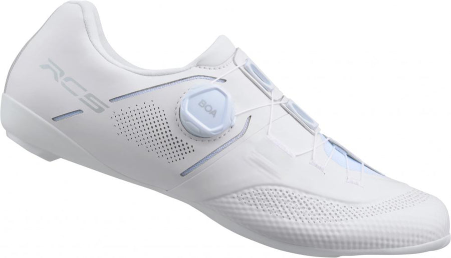 SHIMANO Fahrradschuhe RC503W Damen Road SPD-SL Fahrradschuhe Größe 42 Weiß