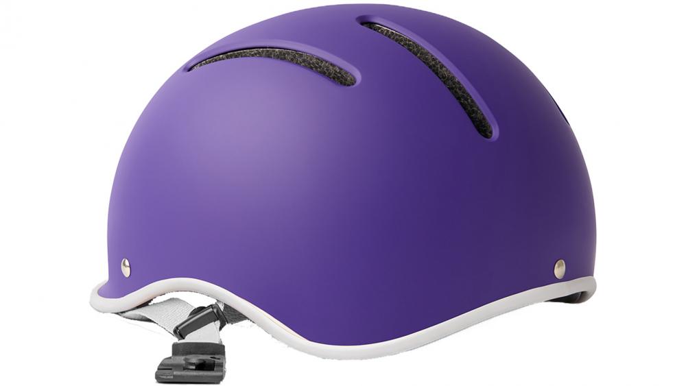 Thousand JR Kinderhelm Party Purple Unisize XS (49-53cm) - Leichter Fahrradhelm mit Fidlock Magnetverschluss, verstellbar, EPS-Schaum, CPSC/EN1078 geprüft
