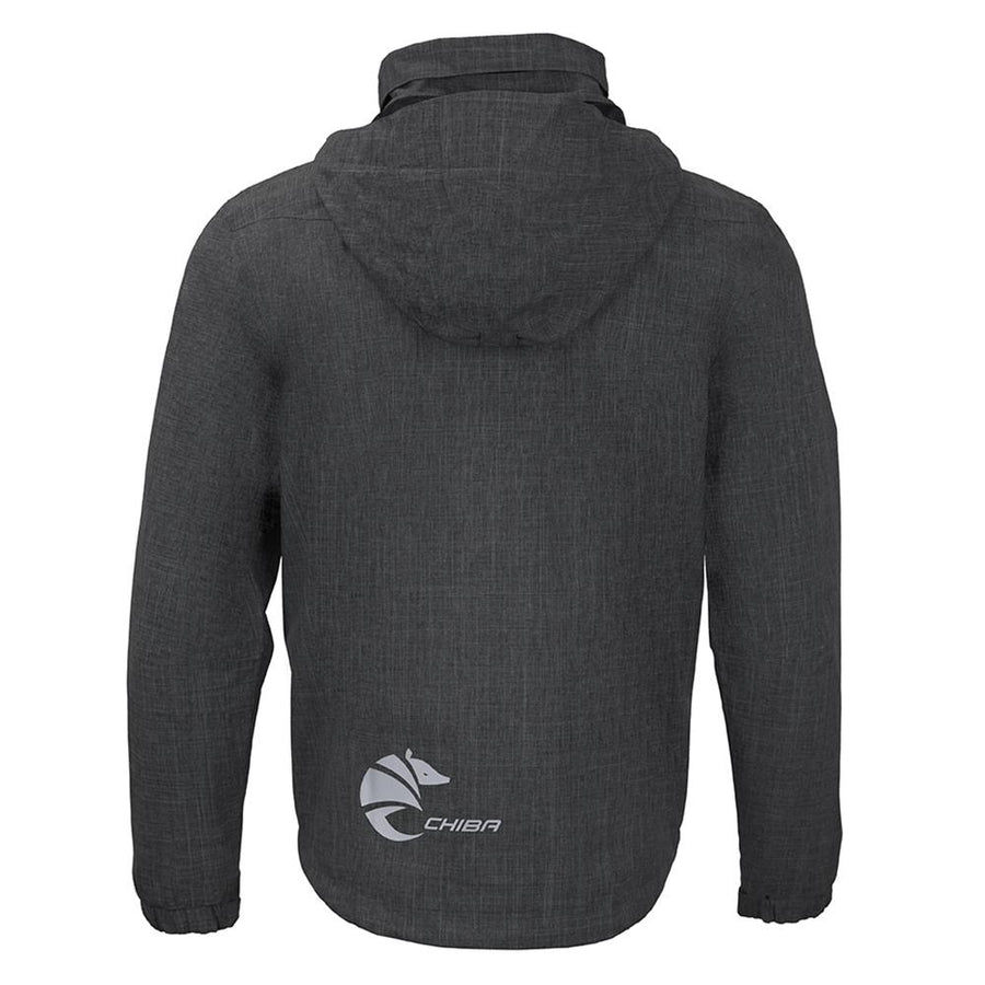 CHIBA Allweather Jacke - wasserdicht, winddicht, atmungsaktiv, Größe 4XL, dunkelgrau