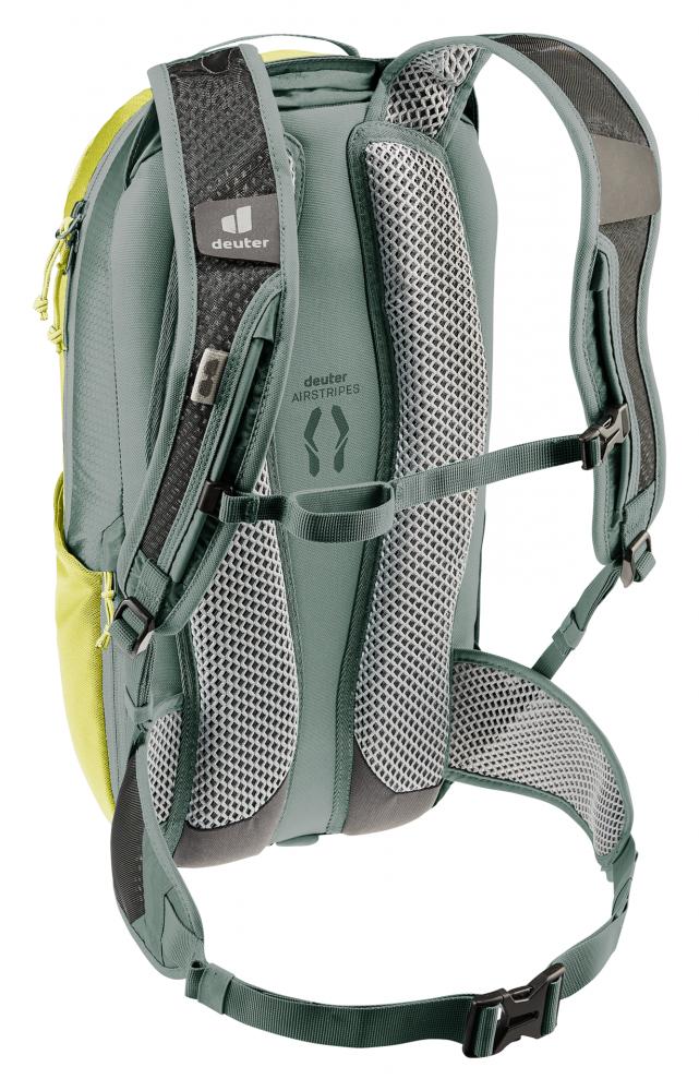 Deuter Race 12 Fahrradrucksack Sprout-Ivy 12L - Leichter & stabiler Begleiter für Radfahrer