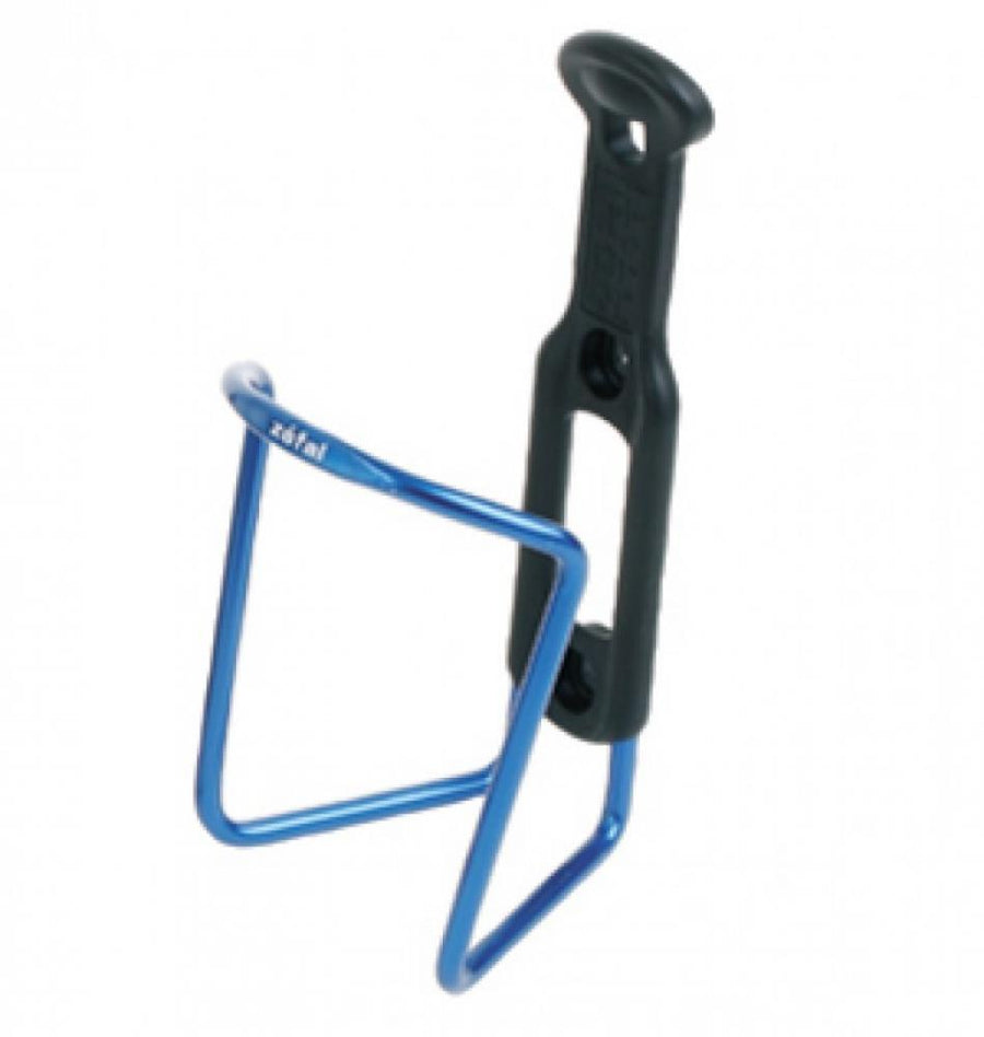 Zefal Trinkflaschenhalter blau. Stabiler, leichter Fahrrad-Flaschenhalter aus Metall für sicheren Halt.