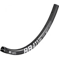 DT Swiss Felge RR 411 Asymmetric Disc 28 Loch Schwarz - leichte Performance-Felge für Scheibenbremse