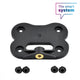 Bosch Anschraubplatten-Kit CompactTube horizontal, nicht schlossseitig - sichere, feste Montage