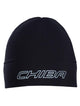 CHIBA Thermofleece Mütze - L/XL, schwarz, atmungsaktiv & reflektierend