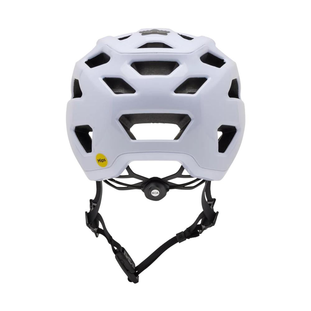 FOX Crossframe Pro Solids MTB-Helm White S 51-55 cm Mips
