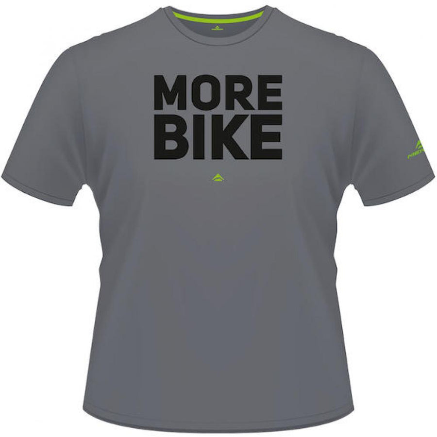 Merida T-Shirt MORE BIKE Edition Herren M Grau - komfortables Bike-Freizeitshirt