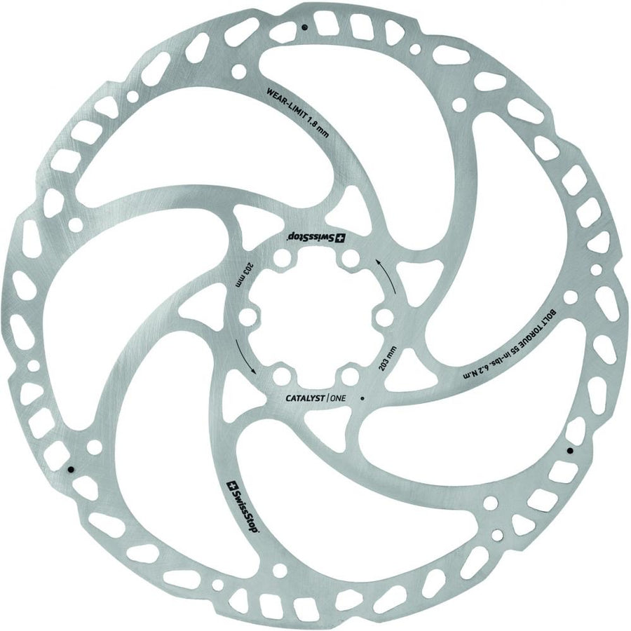 SwissStop Catalyst One Bremsscheibe 6-Loch 203 mm - Zuverlässigkeit für Downhill und Trail