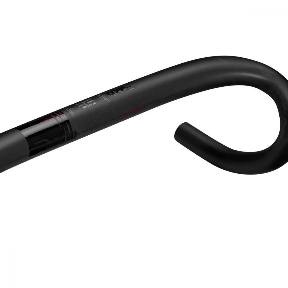 Deda Elementi Lenker Superleggera Carbon 44 Zentimeter polish on black - Rennradlenker aus HR40 Carbon, RHM Form, 31,7 Millimeter Klemmung