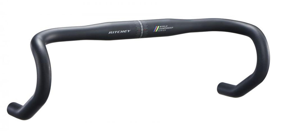 Ritchey WCS Logic II Drop Lenker 31,8 mm, 44 cm Breite, 144 mm Drop, 82 mm Reach, 0° Flare, Blatte Finish, kompatibel mit Shimano Di2