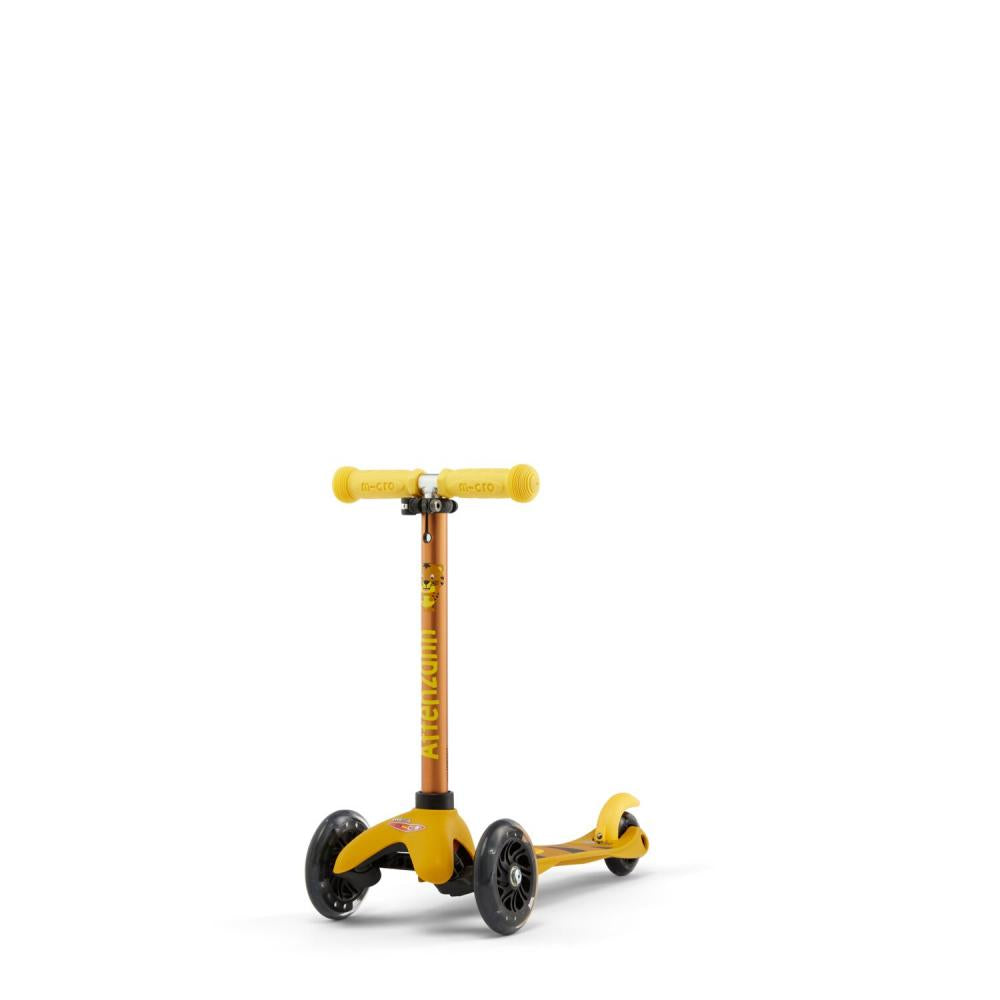 AFFENZAHN Roller Mini Tiger Gelb