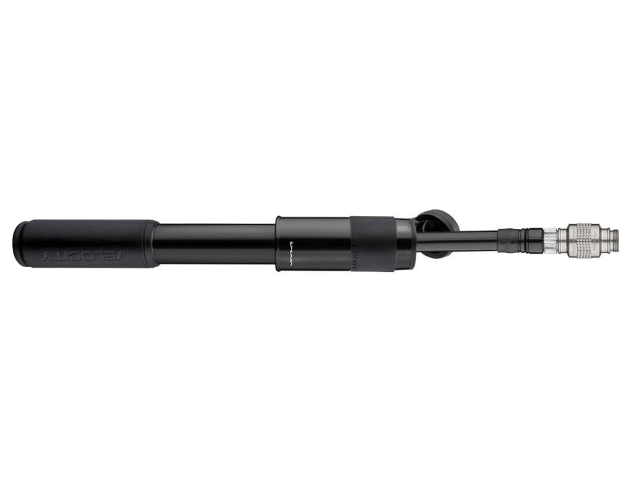 Birzman Velocity Road Handpumpe 160PSI Ventilkopf mit Gewinde schwarz