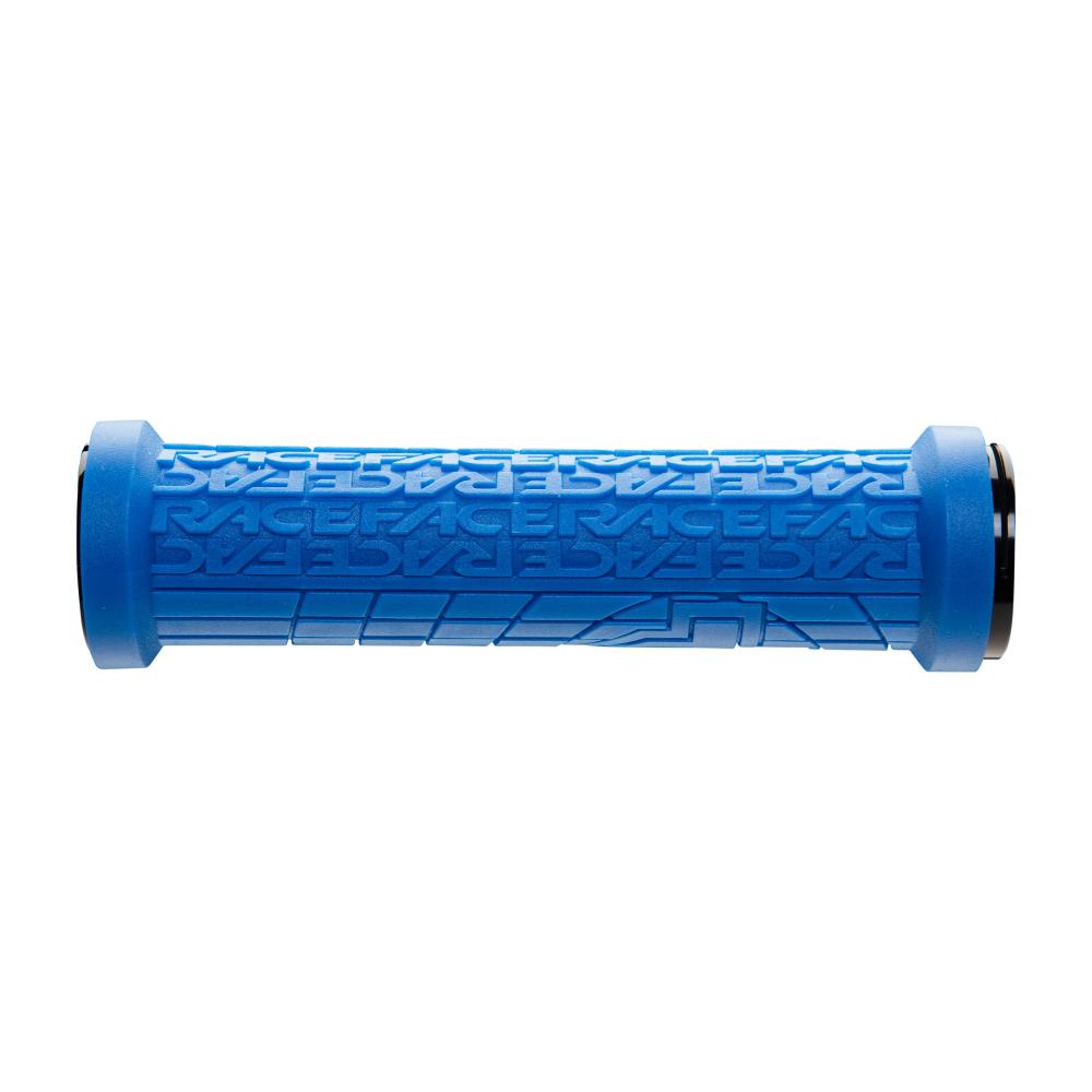 Race Face Grippler Lock-On Griff, 30mm, blue - sicherer Halt und Kontrolle am Lenker