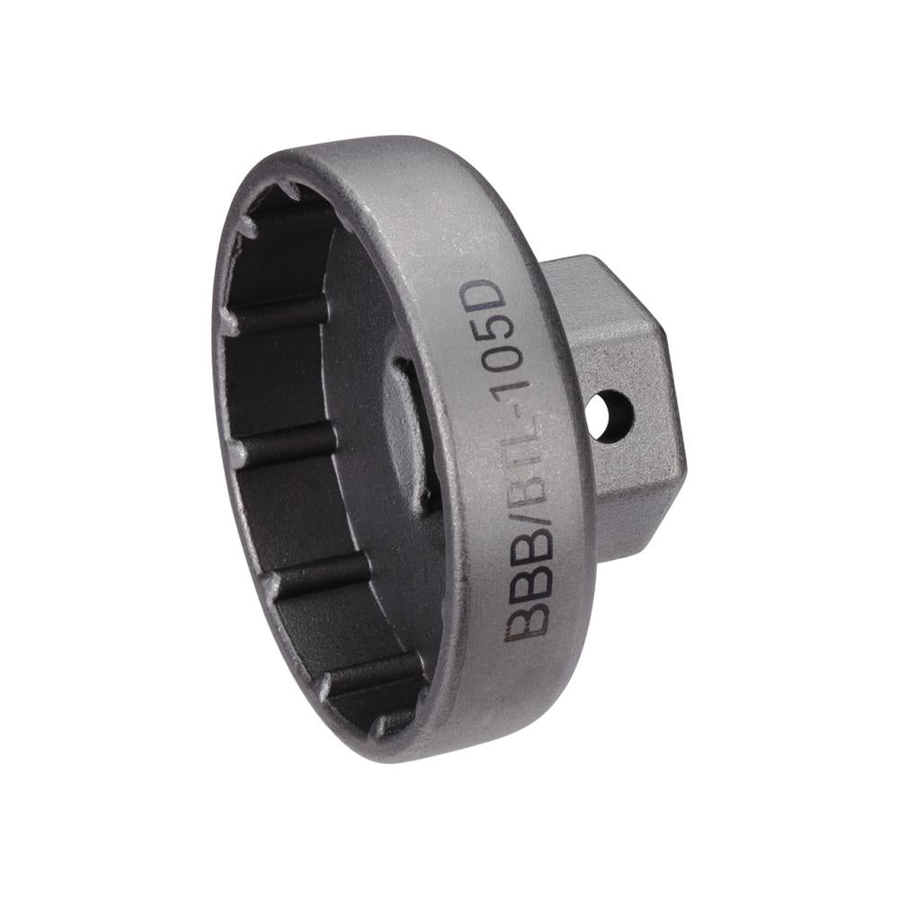 BBB Cycling BBB Tretlagerabzieher BracketPlug DUB 12 grau - präziser Tretlager-Werkzeugadapter