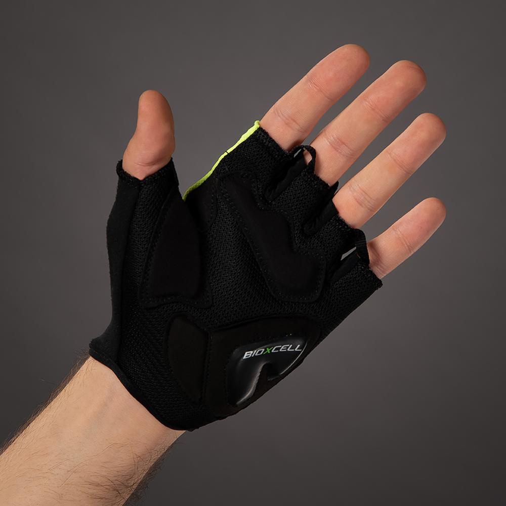 CHIBA BioXCell Air - Radhandschuhe neongelb XXL mit BioXCell Gelpolsterung