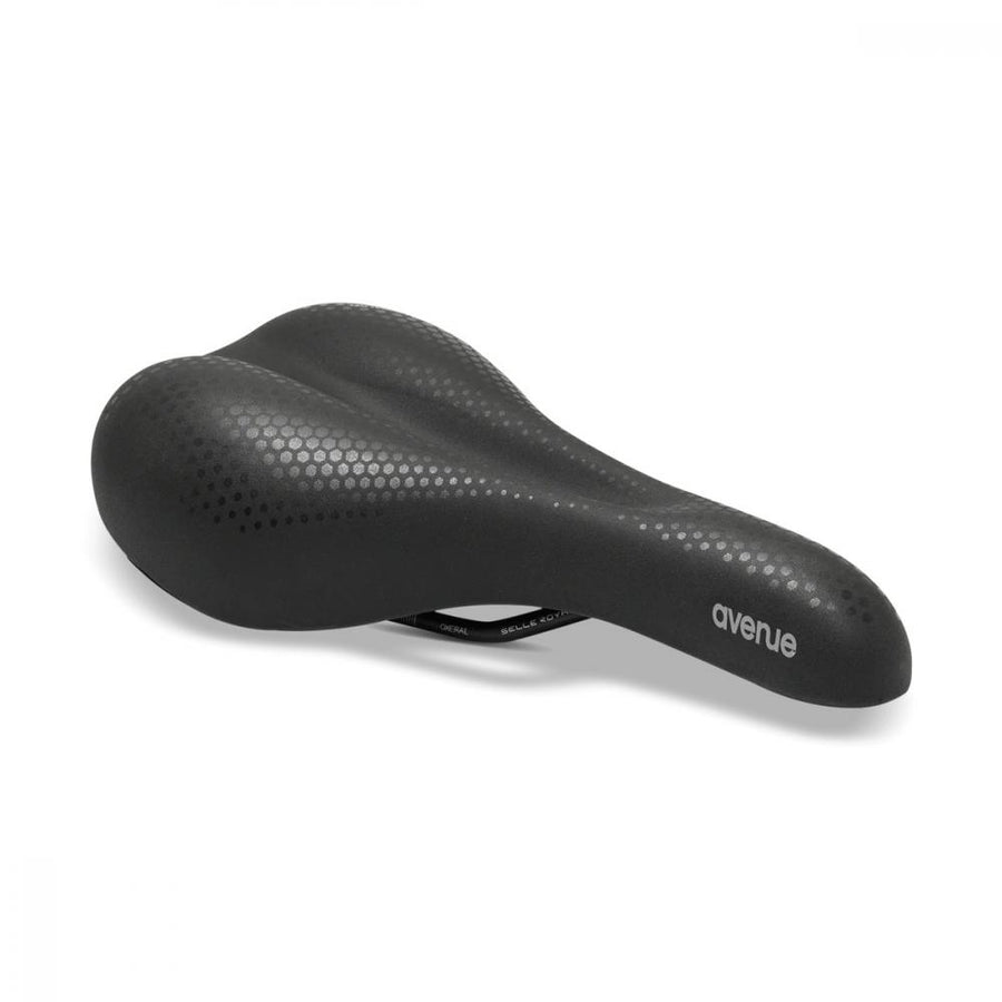 Selle Royal Sattel Alpine Athletic schwarz für City, Trekking, Urban und Pedelec Fahrräder.