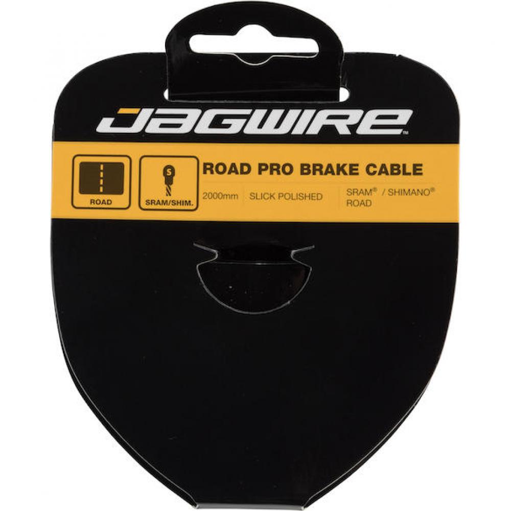 Jagwire Bremszug Road Pro Pro-Slick polished 1,5 x 2000 mm Silber - Präzise Bremsperformance