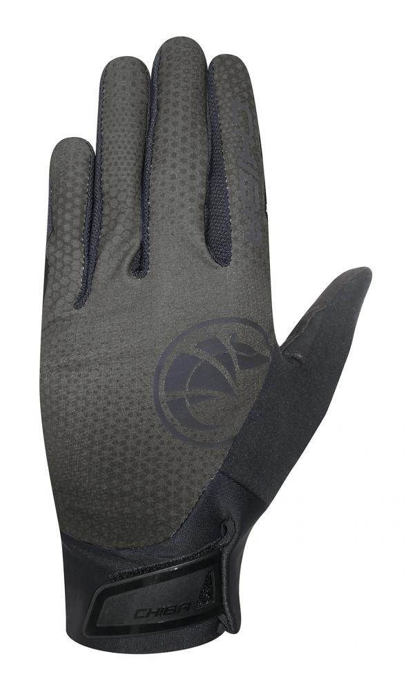 CHIBA BioXCell Touring - Radhandschuhe schwarz XL mit Gelpolster & Touchfinger