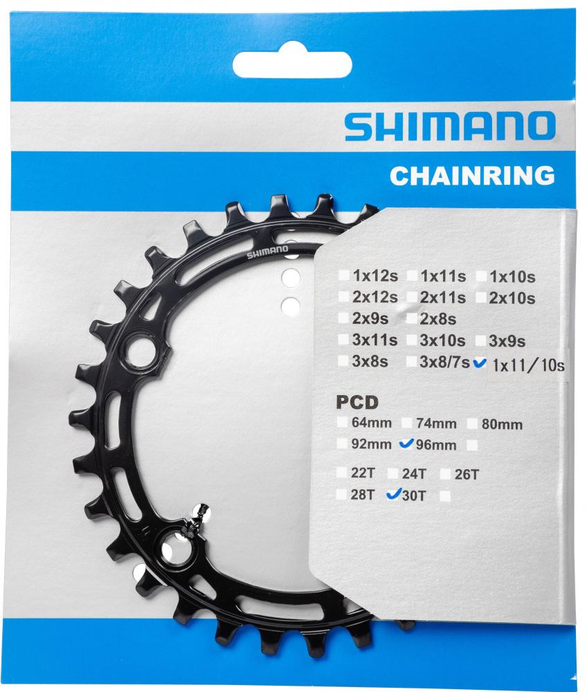 Shimano DEORE FC-M5100 Kettenblatt 30 Zähne für präzisen Antrieb moderner MTB-Schaltungen.