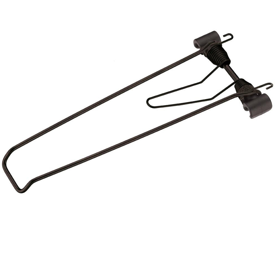 racktime Federklappe CLAMP IT schwarz für Fahrradgepäckträger, 10mm Clip, 70mm Breite.