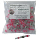 Import Lötverbinder für Lichtkabel rot Polybeutel a 50 Stck. 0,5-1,5 mm