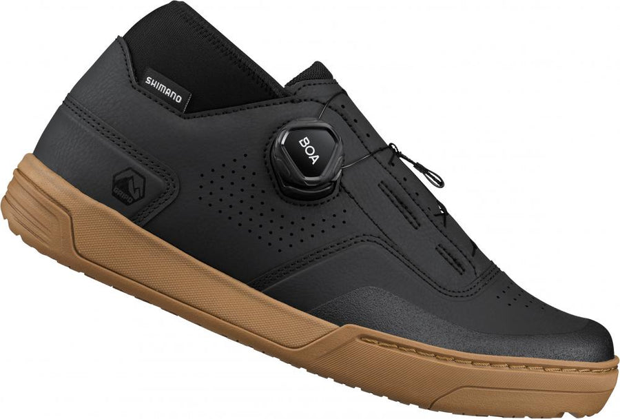 SHIMANO GF800, SCHUH, WOMEN, FLAT, BLACK/AMBER, GR. 37 Fahrradschuhe - 800,