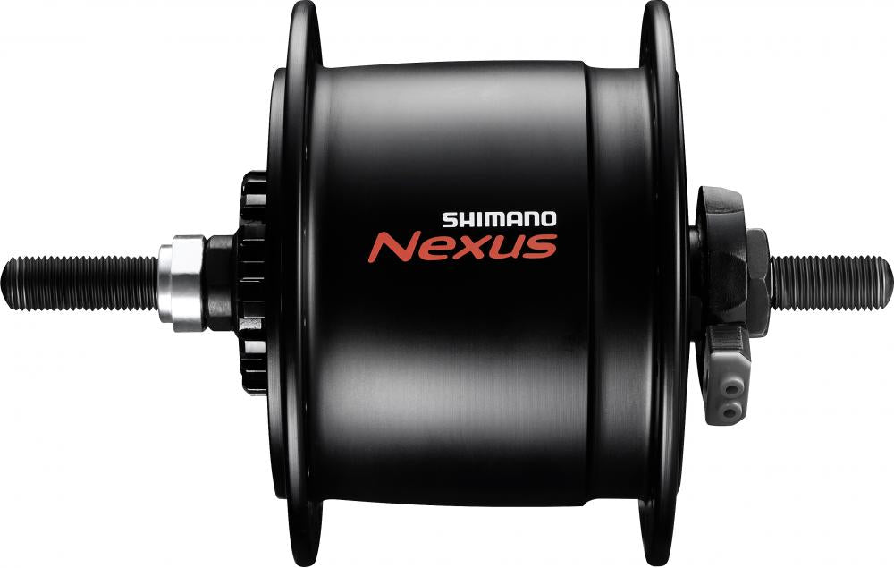 SHIMANO Nabendynamo NEXUS DH-C6000-3R - 6000-3, Schwarz 36 Loch