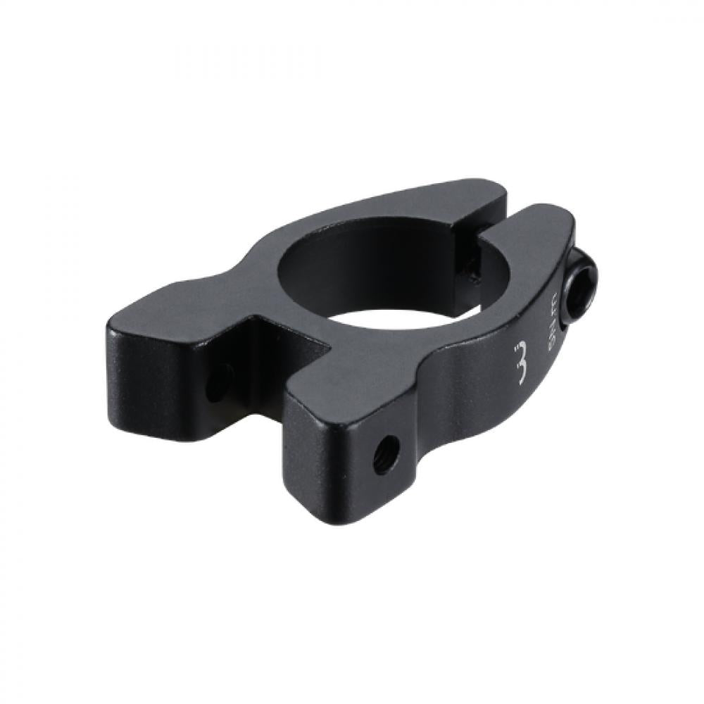 BBB Cycling seatclamp CarrierClamp 28.6mm schwarz 28 - stabile Sattelstützen-Schelle für Gepäckträger