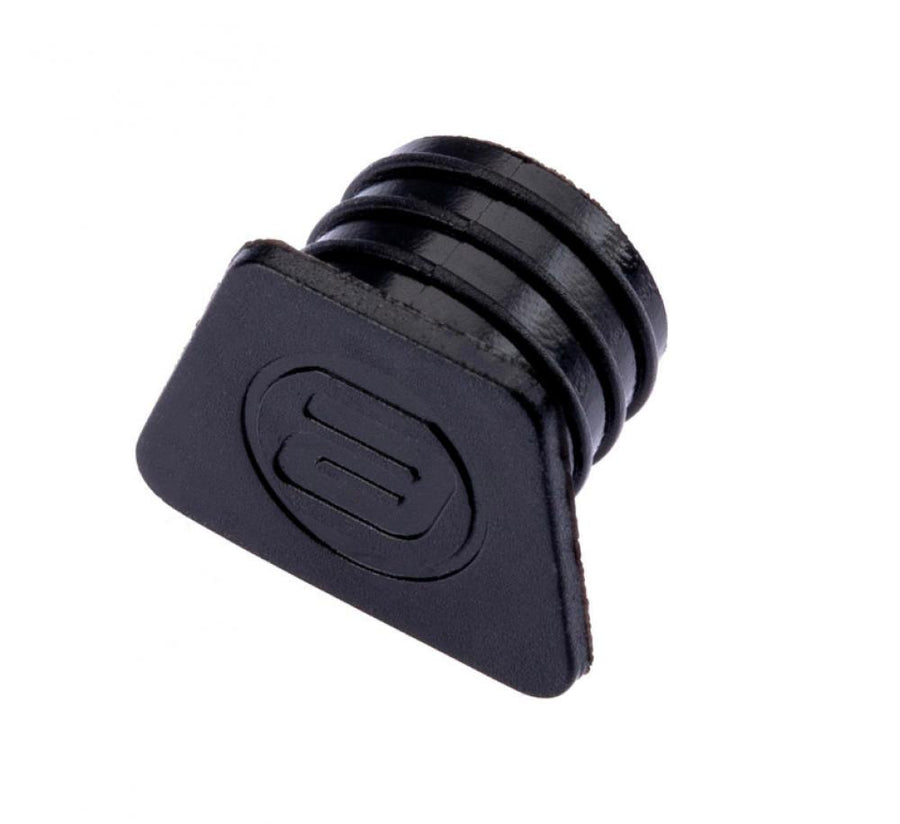 Ergotec Abdeckstopfen Ahead 50 Sepia - Kunststoff-Steckstopfen, passend für Ergotec Sepia/Vorbau Ahead 50, schwarz