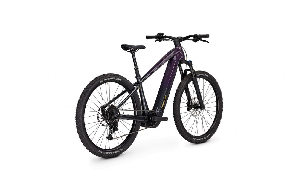 FOCUS JARIFA² 6.7 violettes 29 Zoll E-Mountainbike Hardtail mit 600Wh Akku.