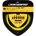 Jagwire Schaltzugset Road & Mountain Pro 1x Grün - Edelstahl-Innenzug für präzise Schaltung