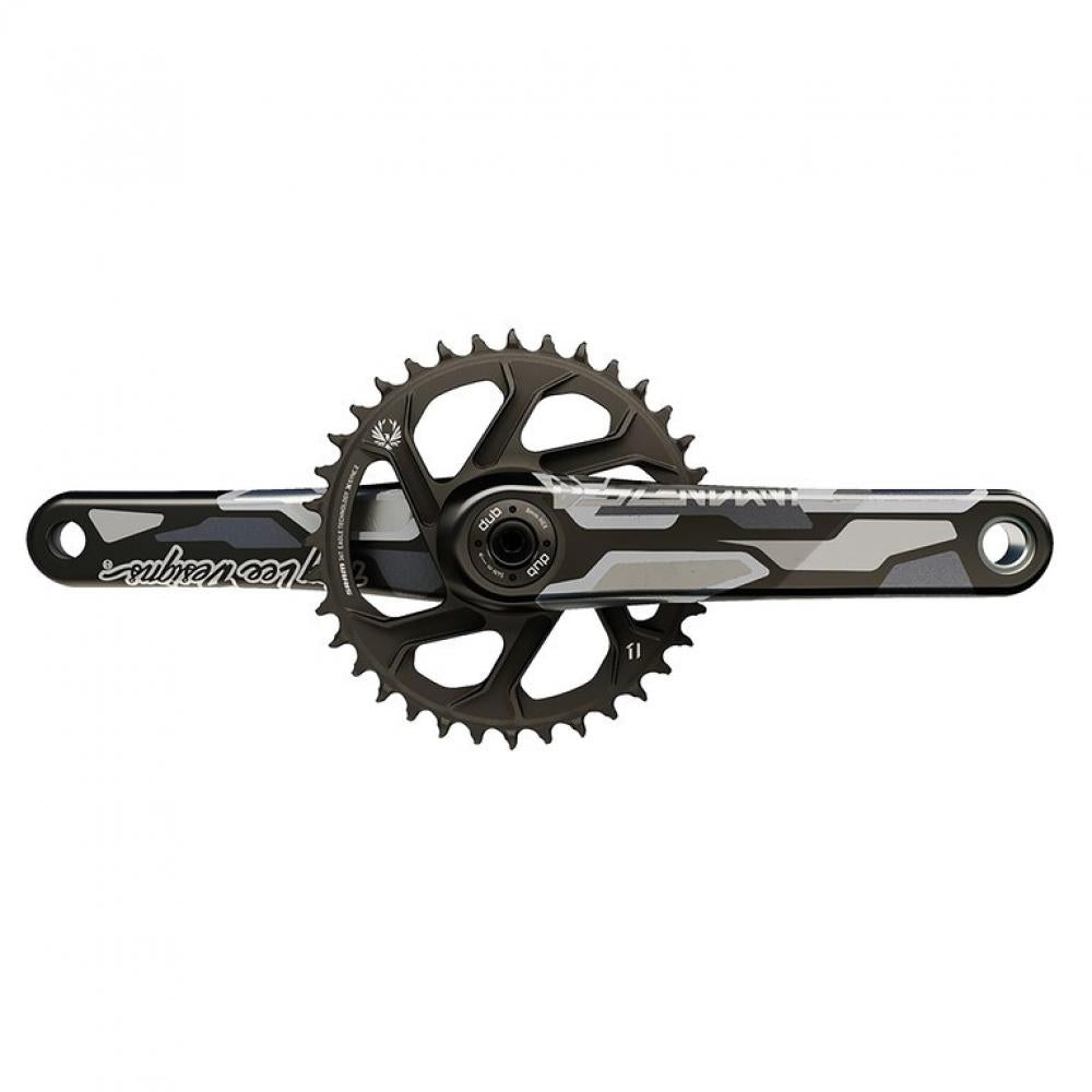 Truvativ Descendant Troy Lee Designs DUB Kurbelgarnitur schwarz Camo 32 Zähne X-Sync 2.