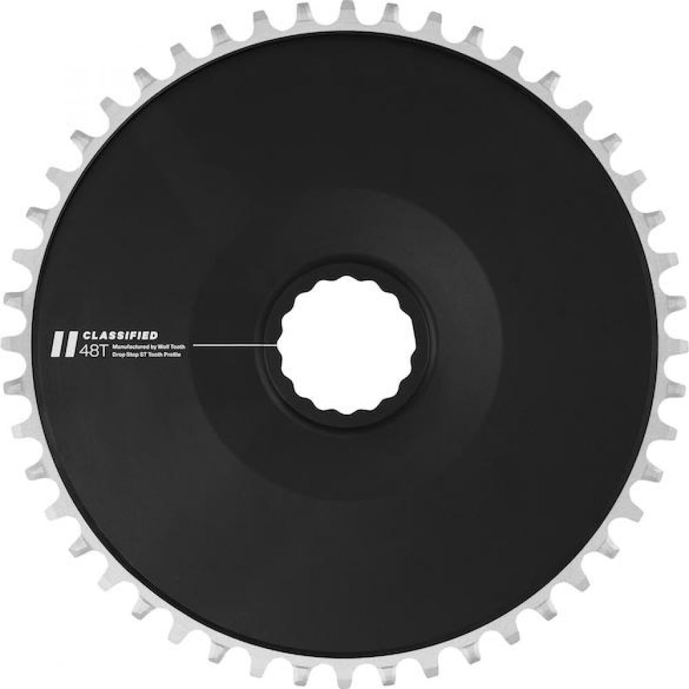 Classified Kettenblatt Aero Dropstop 1x 48T - aerodynamische Effizienz und sicherer Kettenhalt