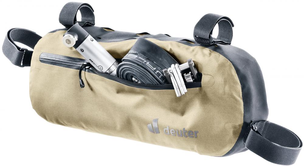 Deuter Cabezon FB 6 Rahmentasche - Wasserdichte Fahrradtasche 6L Schwarz