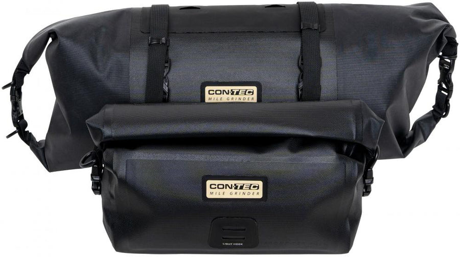 Contec Lenkertasche Mile Grinder Front schwarz Größe 62.5x28 cm 8 Liter