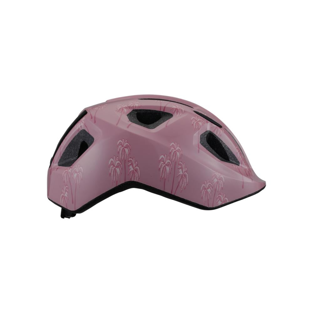 BBB Cycling BBB helm Hero M (52-56cm) M pink palmtrees - sicherer Kinder-Fahrradhelm mit Top-Belüftung