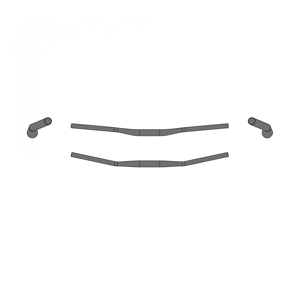 ergotec Low Riser Bar 6+ MTB-Lenker 800 mm - 31,8 mm