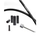 capgo BL Schaltset ECO '1x' Shimano/Sram ROAD ATB MTB Schwarz - 95 g Leichtes Schaltzugset mit minimaler Reibung