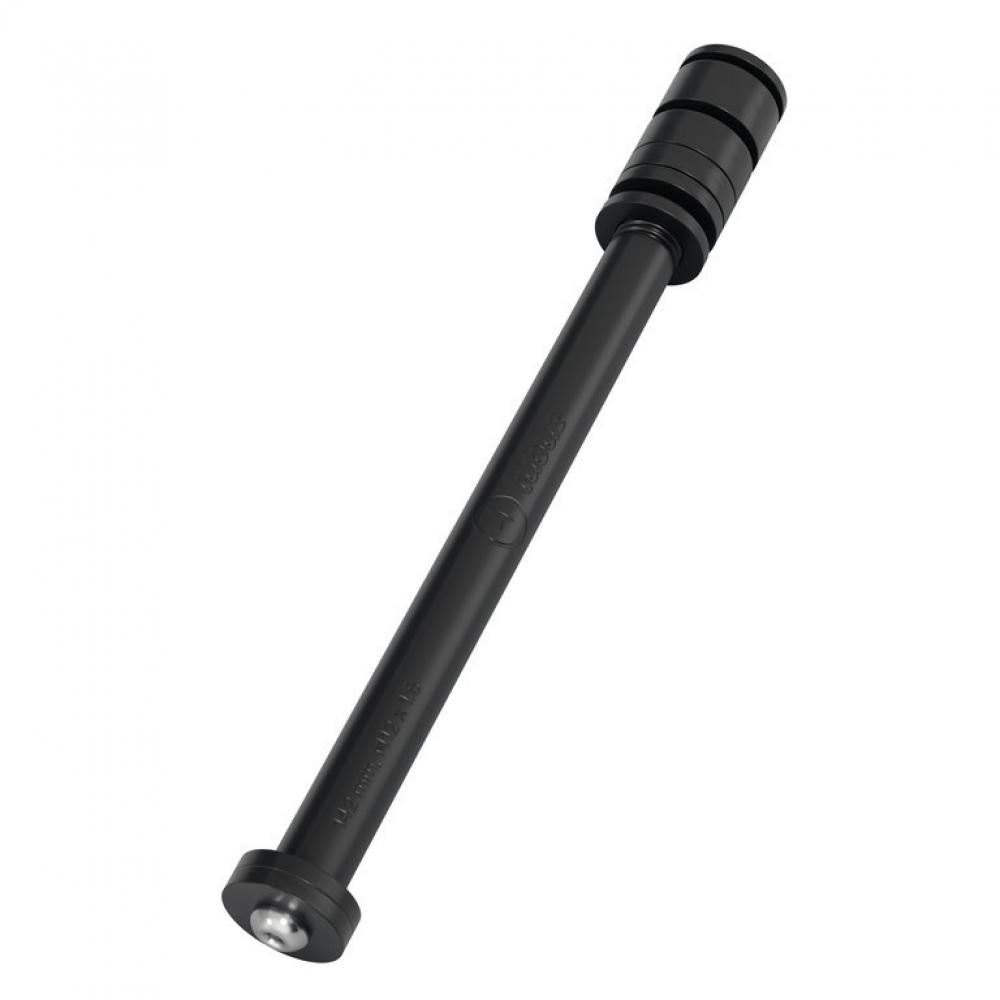 racktime Steckachsenadapter 142 mm M12 x 1,5 mm Schwarz - Gepäckträgeranbindung für Fahrräder