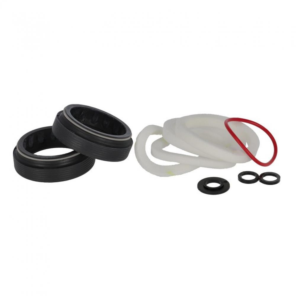 RockShox Gabel Dust Wiper Upgrade Kit 35mm, schwarz, flanschlos, ultra-reibungsarm, inkl. Dichtungen & Schaumstoffringen.