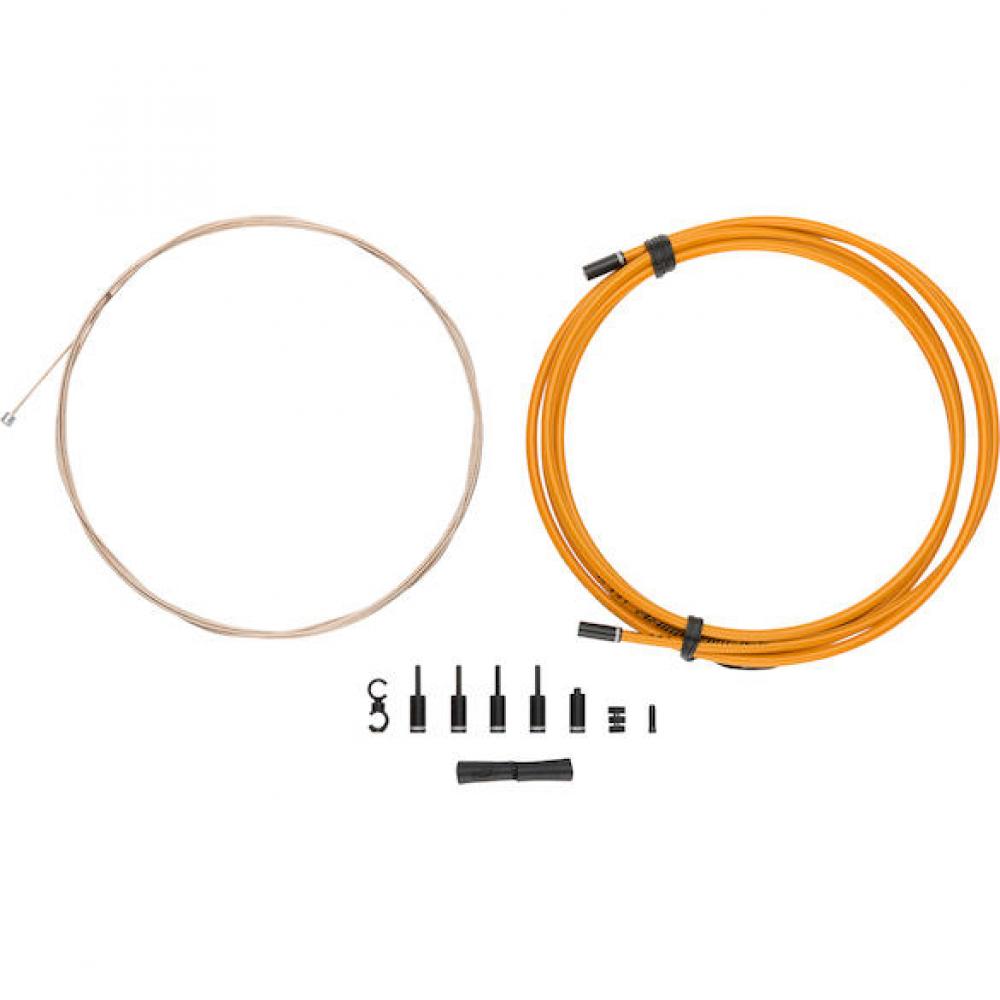 Jagwire Pro Shift 1-fach Schaltzugset Orange - Überragende Performance für MTB & Rennrad