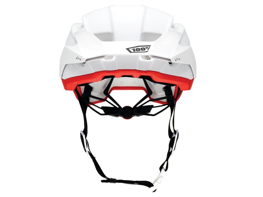 100% Altis helmet L/XL white - sicherer, gut belüfteter Trail-Helm mit Smartshock