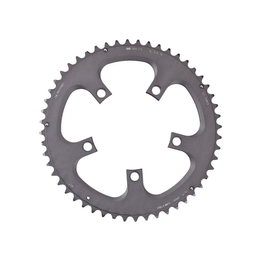 BBB Cycling BBB Kettenblat CompactGear type FC-6750 52T/110mm anthrazit - effiziente Rennrad-Performance