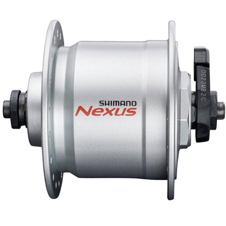 SHIMANO Nabendynamo NEXUS DH-C3000-3N Nabendynamo - 3000-3, Silber 36 Loch