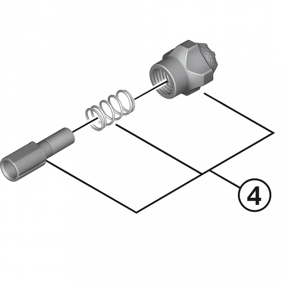 SHIMANO Zugeinstellschraube Einheit für RD-R3000