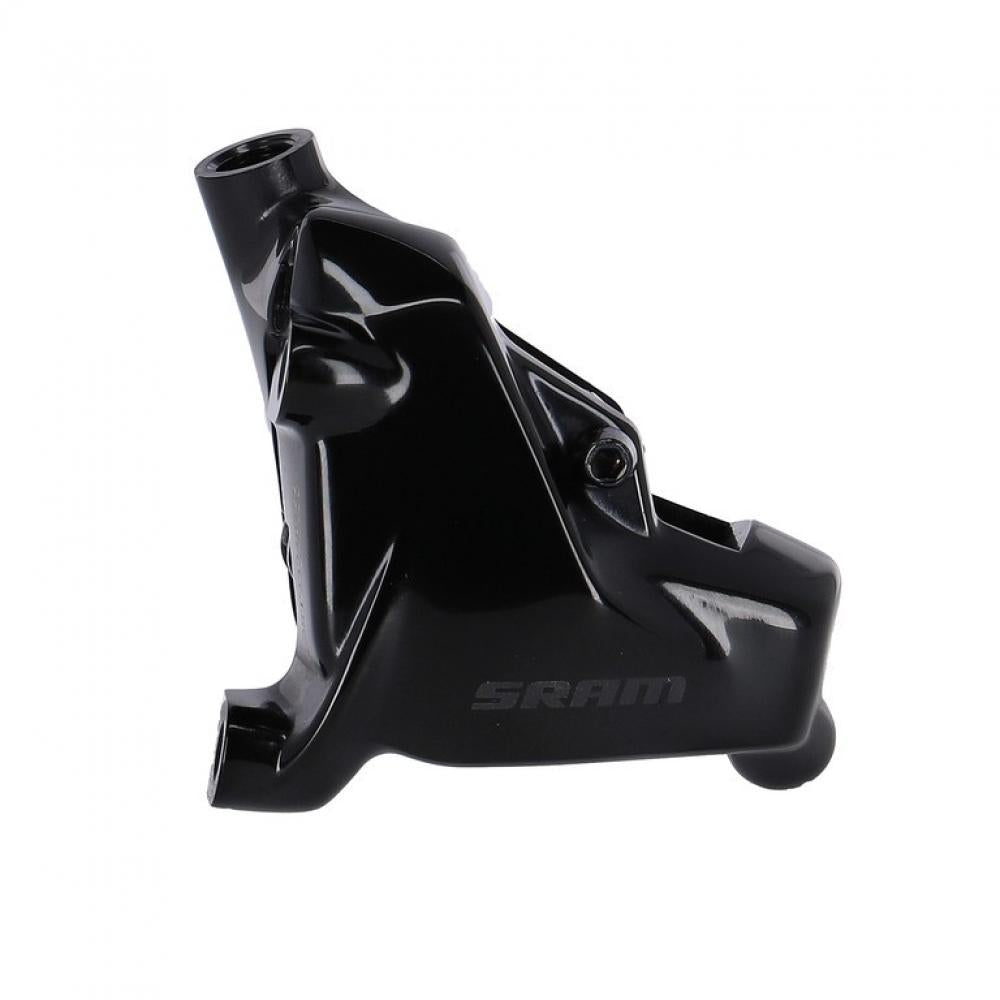 SRAM S900 Flat Mount Bremssattel, schwarz, hydraulische Scheibenbremse für Fahrräder.
